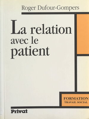 cover image of La relation avec le patient